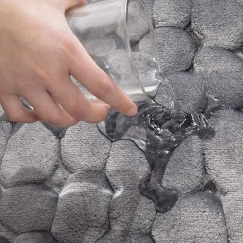 Tapis de bain 3D antidérapant avec design absorbant à séchage rapide