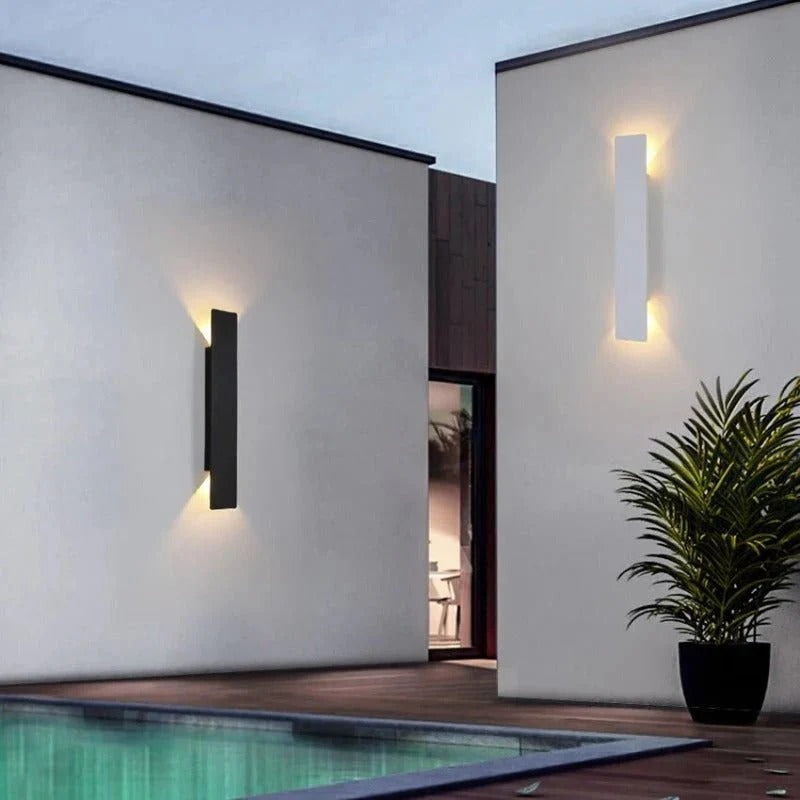 Appliques murales LED RainGuard étanches – Style et durabilité en extérieur"