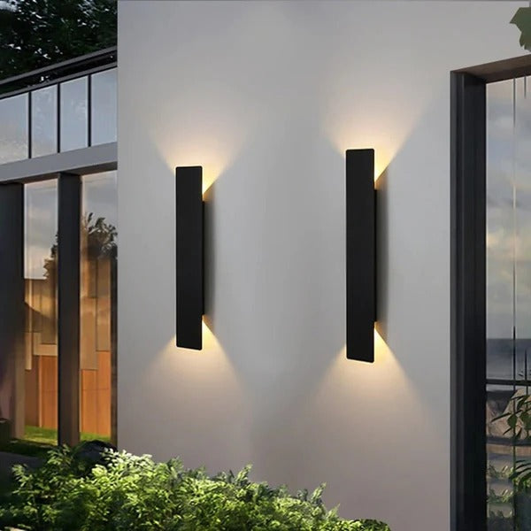 Appliques murales LED RainGuard étanches – Style et durabilité en extérieur"