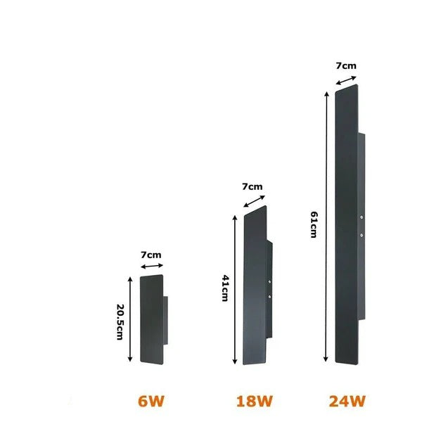Appliques murales LED étanches RainGuard - Style extérieur et durabilité