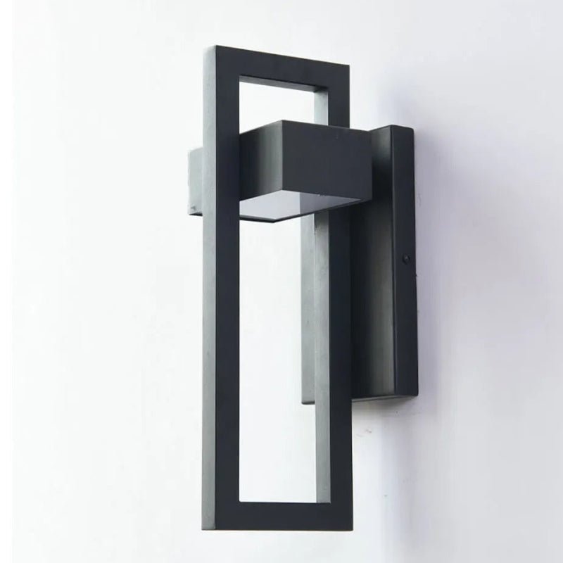 Applique murale extérieure noire Up & Down