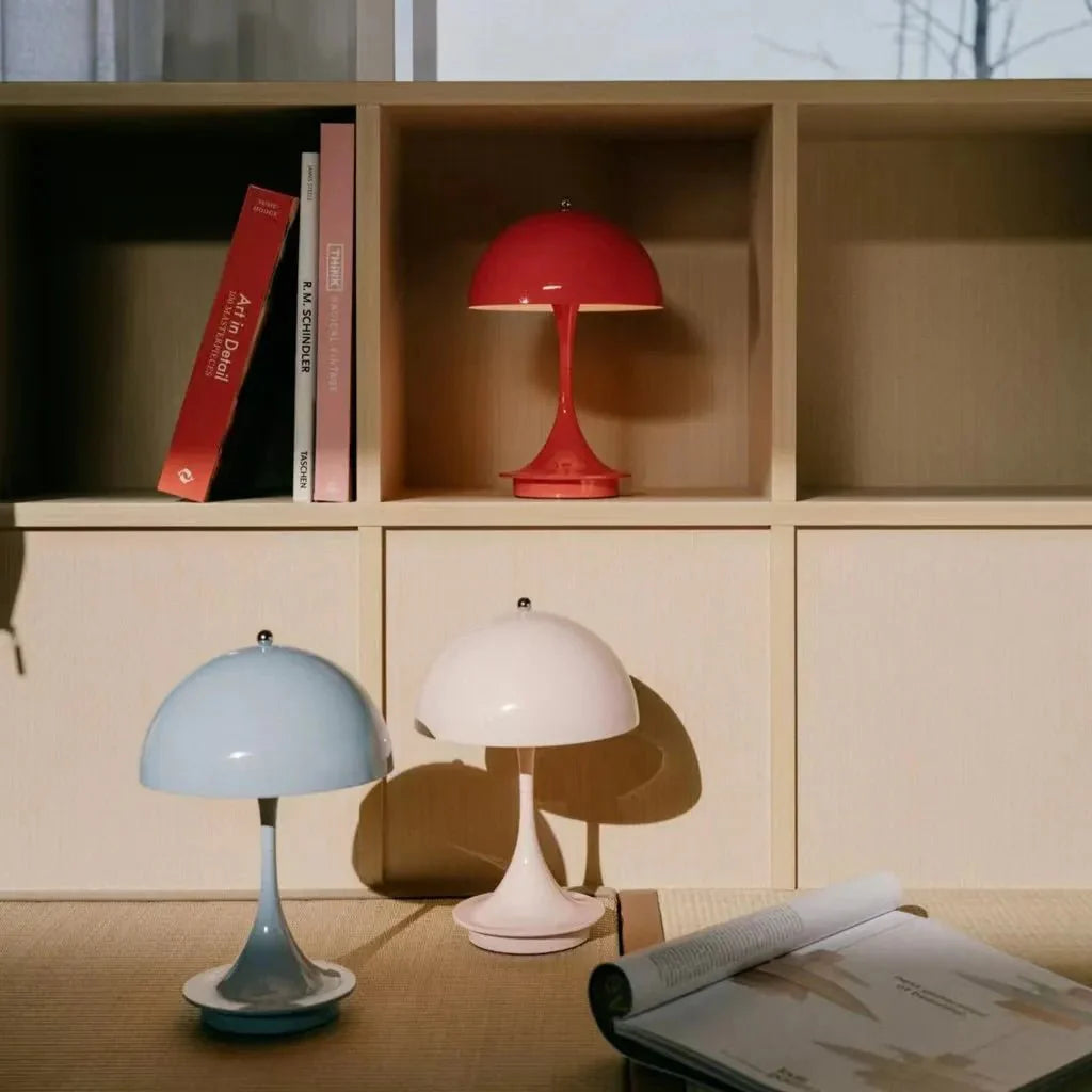 Lampe LED Dome Glow – Lumière sans fil en alliage et acrylique
