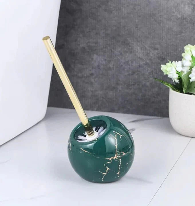 Brosse WC avec support en marbre