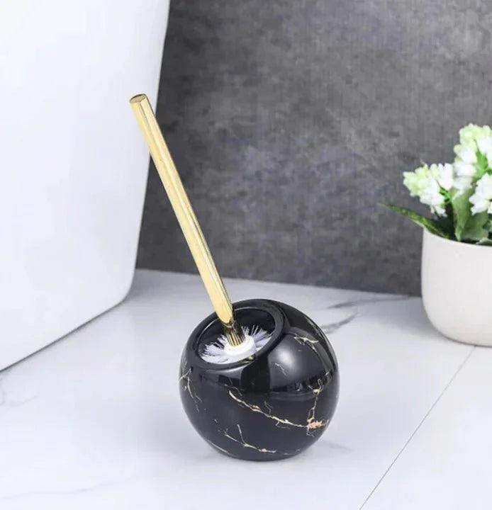 Brosse WC avec support en marbre