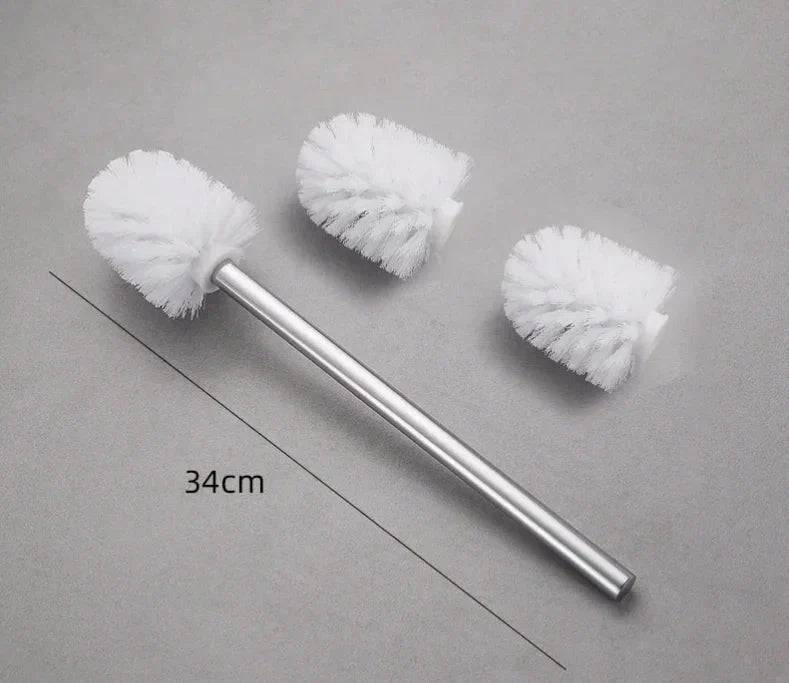 Brosse WC avec support en marbre