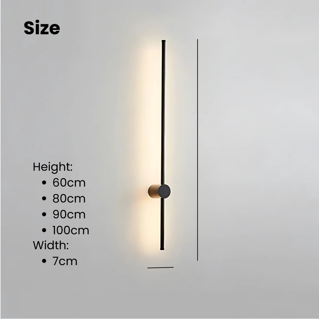 Applique murale LED style nordique