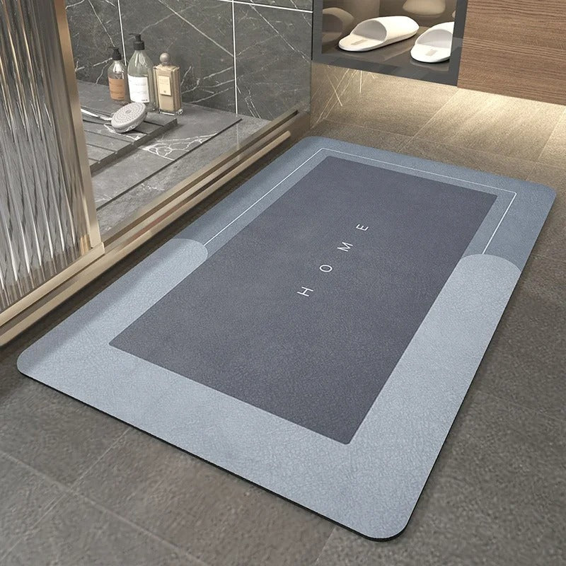 Tapis de sol super absorbant, séchage rapide et antidérapant pour cuisine et salle de bain