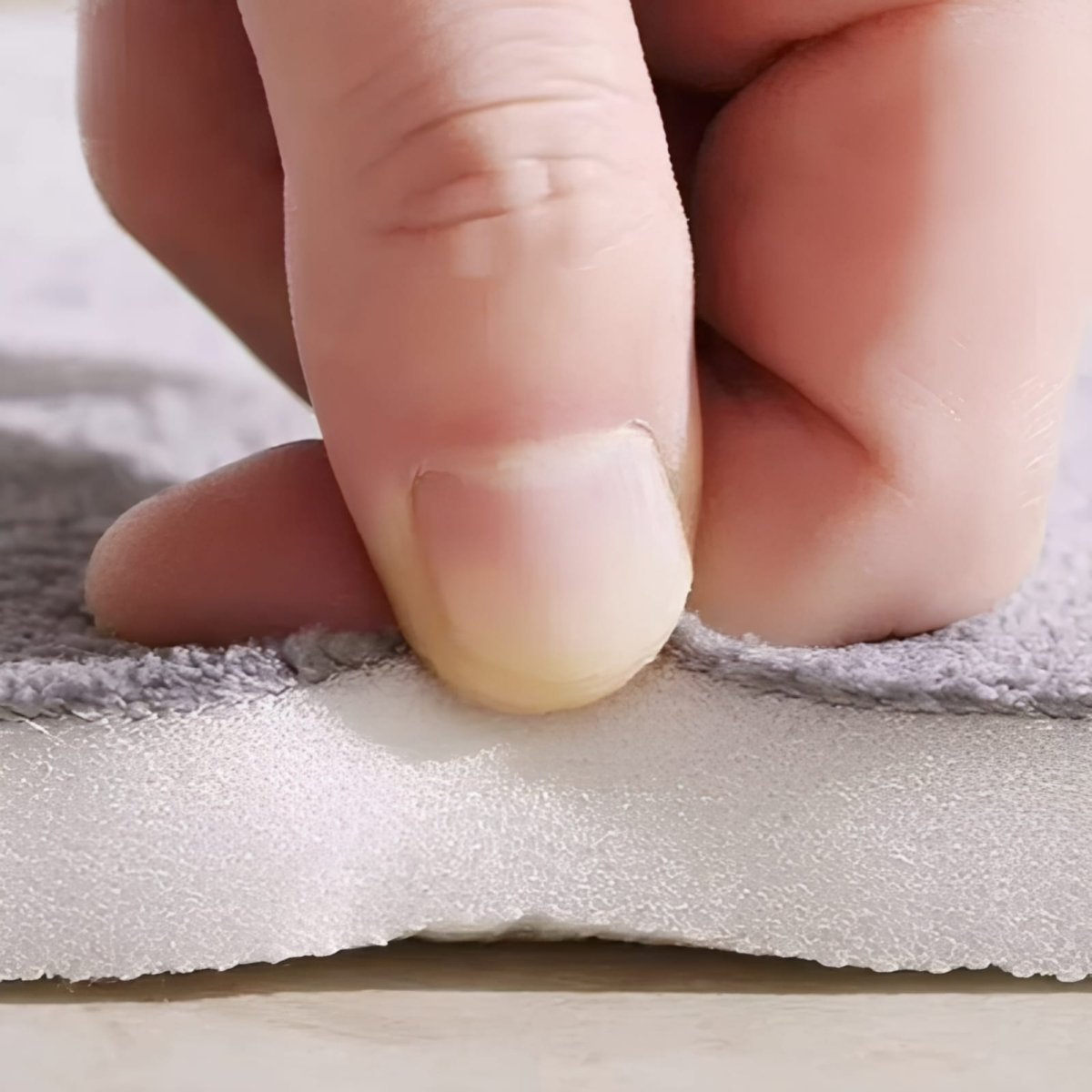 Tapis de bain en velours super absorbant antidérapant