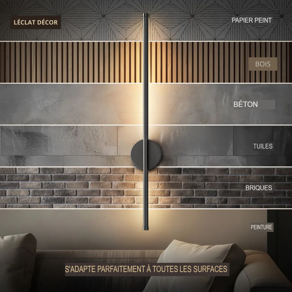 Appliques murales modernes sans fil (ensemble de 2)