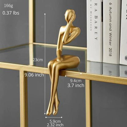 Figurines abstraites pour étagère