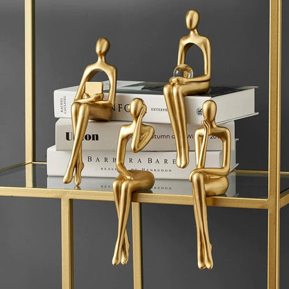 Figurines abstraites pour étagère