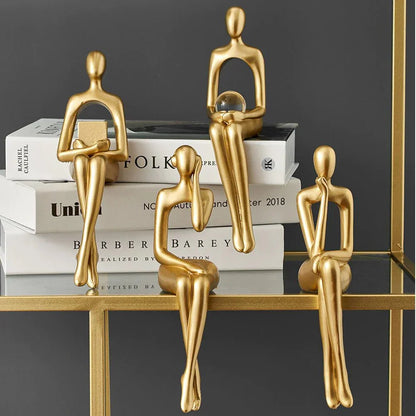 Figurines abstraites pour étagère