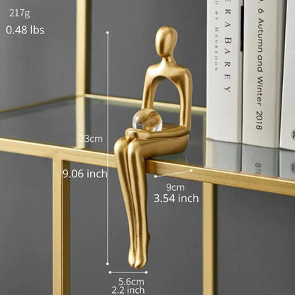 Figurines abstraites pour étagère