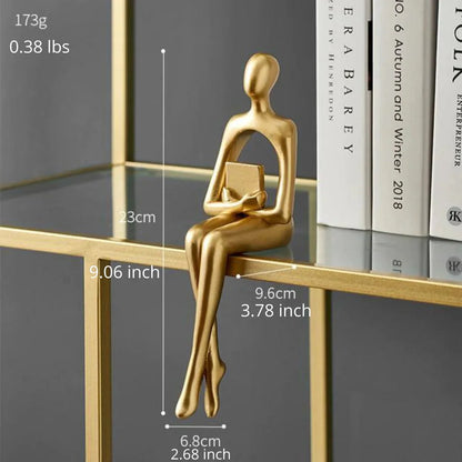 Figurines abstraites pour étagère