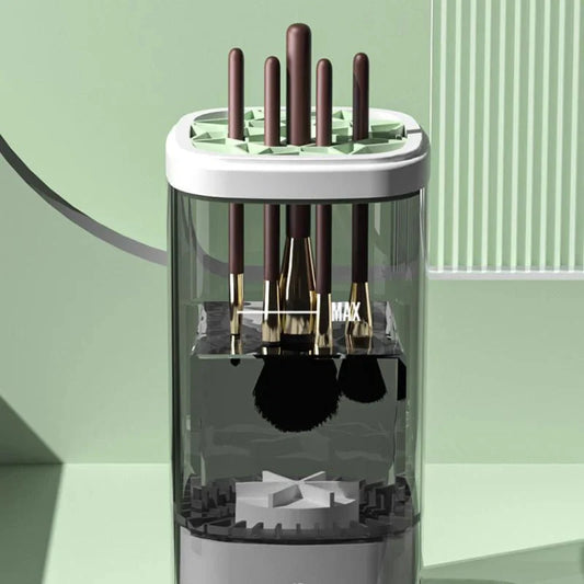 Nettoyeur et séchoir automatique pour pinceaux de maquillage