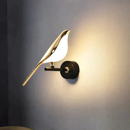 Applique murale LED inspirée de l’oiseau