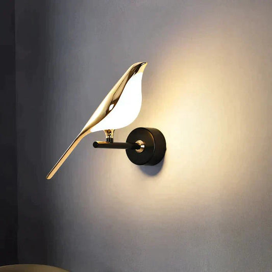 Applique murale LED inspirée de l’oiseau