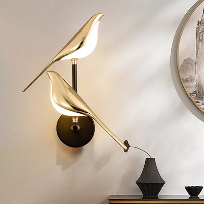Applique murale LED inspirée de l’oiseau
