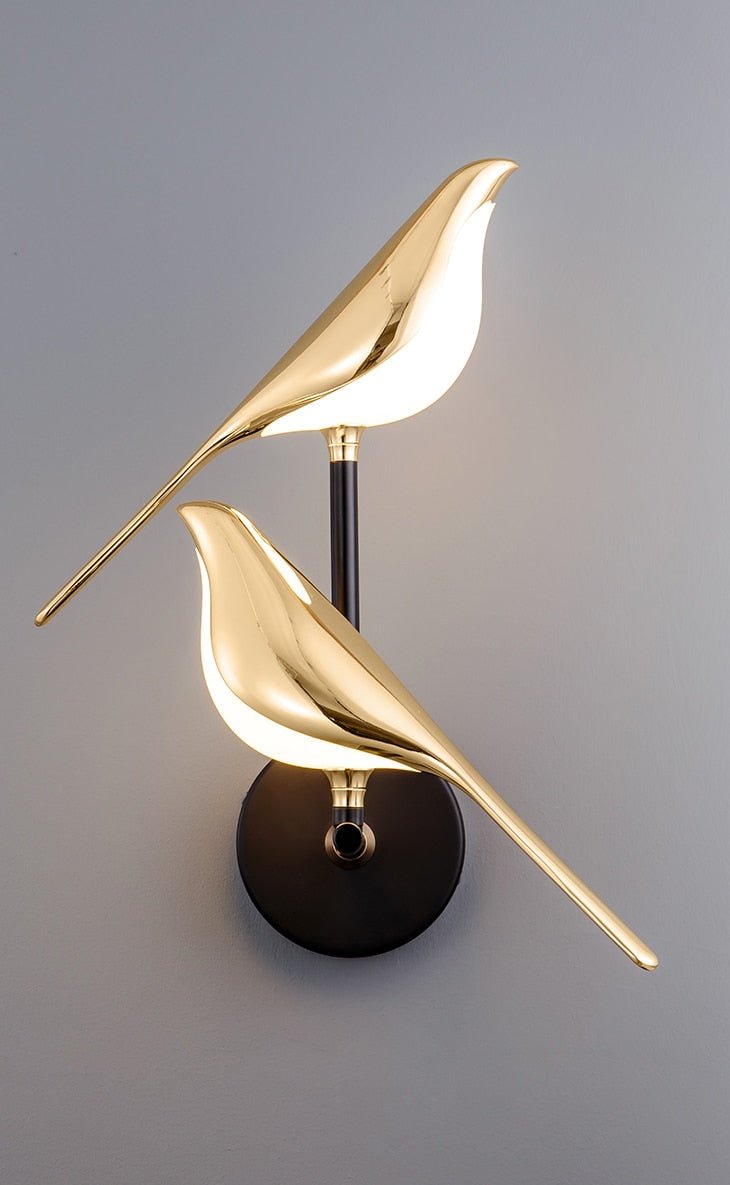 Applique murale LED inspirée de l’oiseau