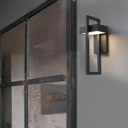 Applique murale extérieure noire Up & Down