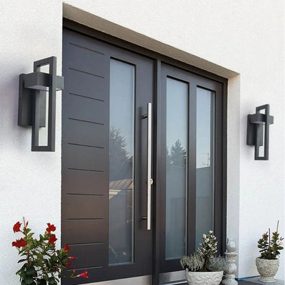 Applique murale extérieure noire Up & Down