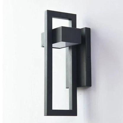 Applique murale extérieure noire Up & Down