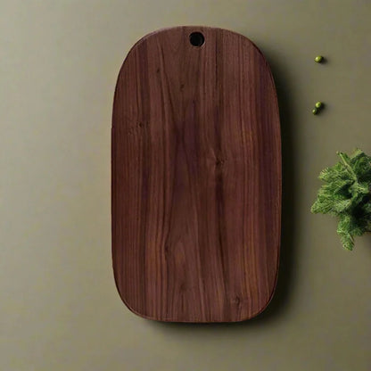 Planche à découper et de service en noyer noir- L'Éclat Décor