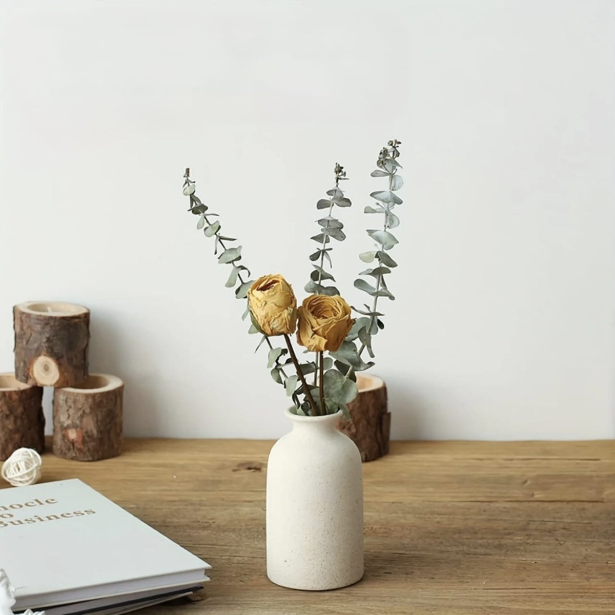 Ensemble de Vases à Fleurs en Céramique Boho – Faits à la Main