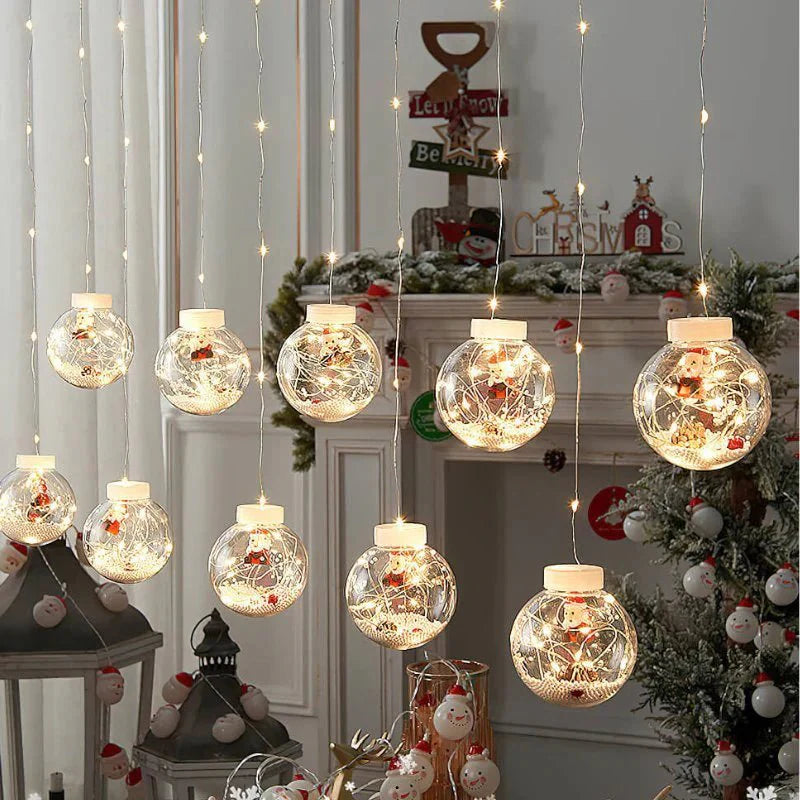 Guirlandes lumineuses décoratives de Noël