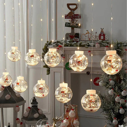 Guirlandes lumineuses décoratives de Noël