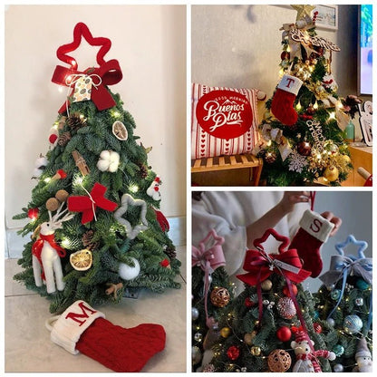 Chaussettes de Noël avec lettres de l’alphabet – Choisissez votre initiale
