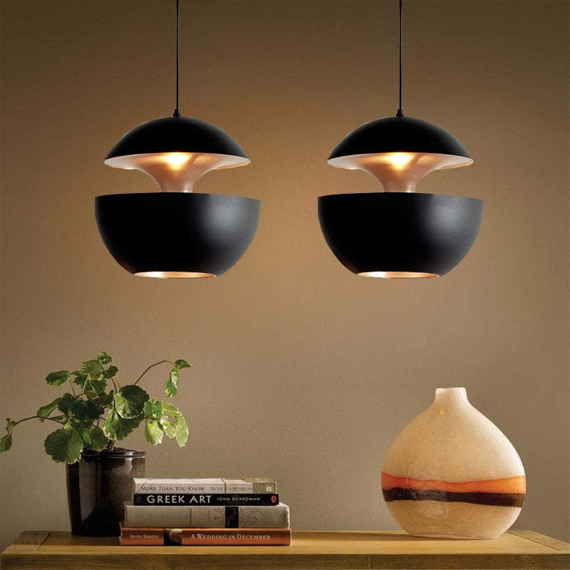 Suspension LED contemporaine et sophistiquée