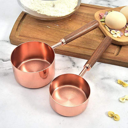 Set de Mesures en Cuivre – Ustensiles de Cuisine de Luxe Cuivrés