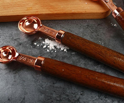 Set de Mesures en Cuivre – Ustensiles de Cuisine de Luxe Cuivrés
