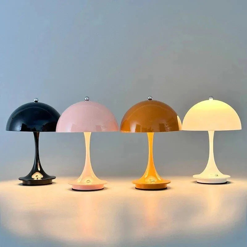 Lampe LED Dome Glow – Lumière sans fil en alliage et acrylique