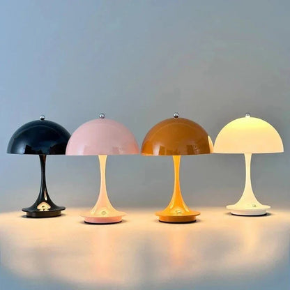 Lampe LED Dome Glow – Lumière sans fil en alliage et acrylique