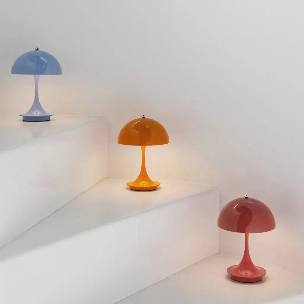 Lampe LED Dome Glow – Lumière sans fil en alliage et acrylique