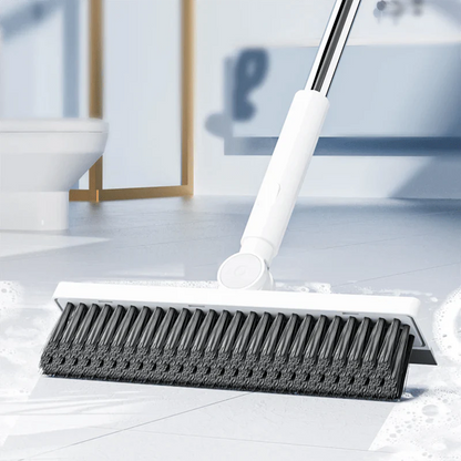 Brosse de salle de bain à double fonction – Outil de nettoyage innovant et pratique