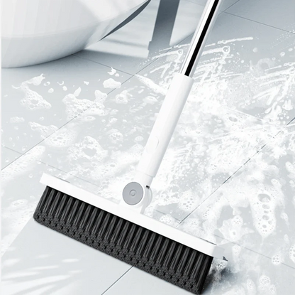 Brosse de salle de bain à double fonction – Outil de nettoyage innovant et pratique