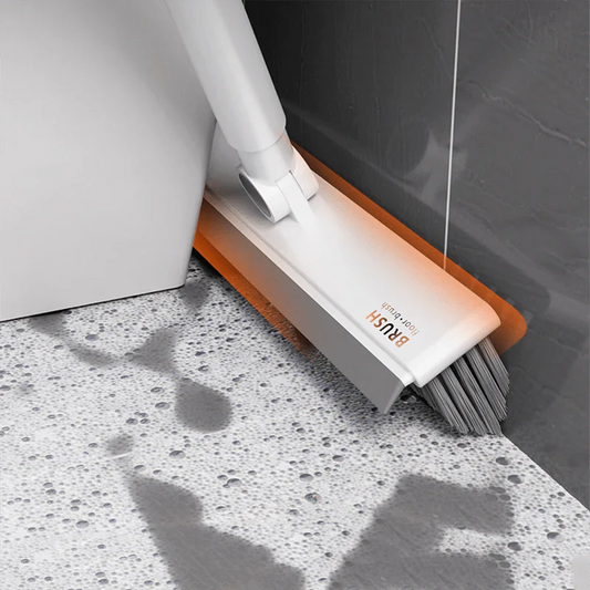 Brosse de salle de bain à double fonction – Outil de nettoyage innovant et pratique