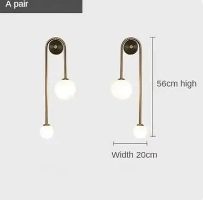 Dual-Globe LED Wall Sconce