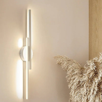Applique murale à double éclairage pour espaces intérieurs