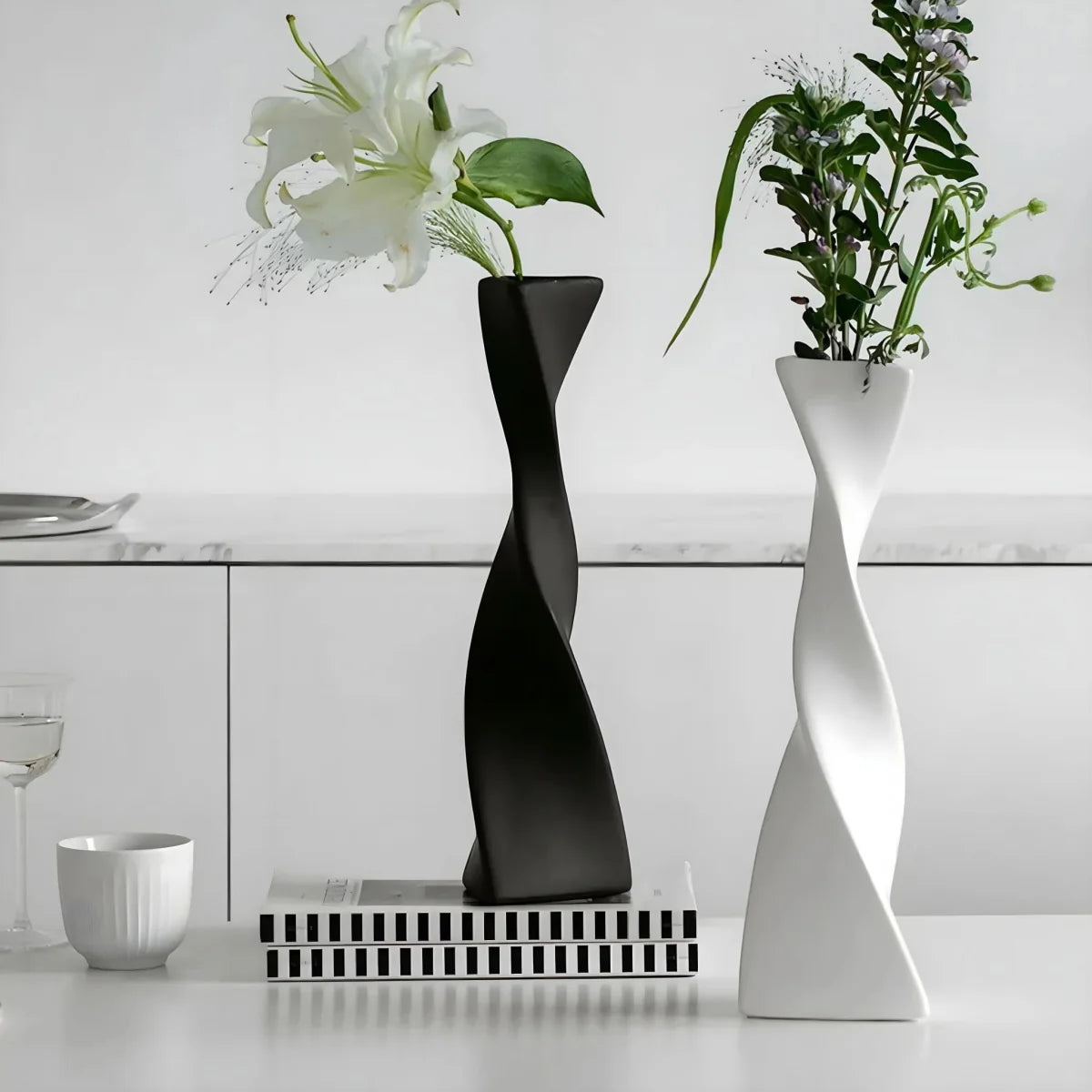 Vase en Céramique Élégant