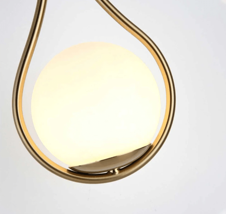 Applique murale LED Globe en verre