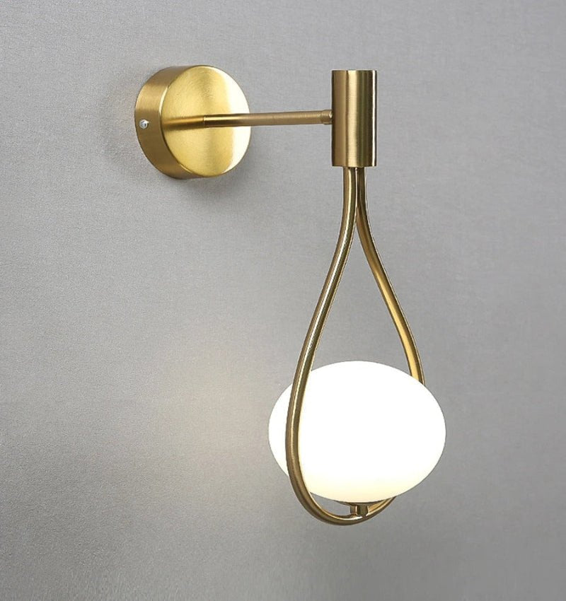 Applique murale LED Globe en verre