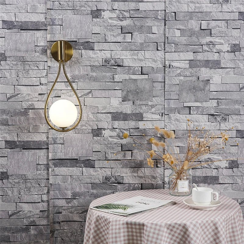Applique murale LED Globe en verre