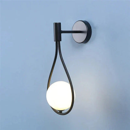 Applique murale LED Globe en verre