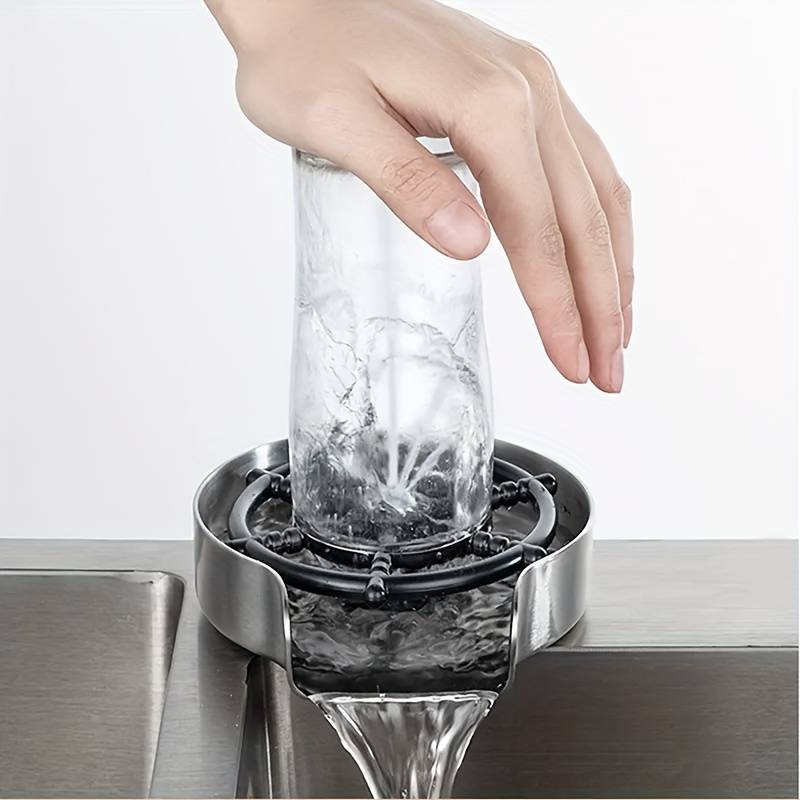Glass Rinser for Sink - Automatic Quick Clean