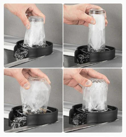 Glass Rinser for Sink - Automatic Quick Clean