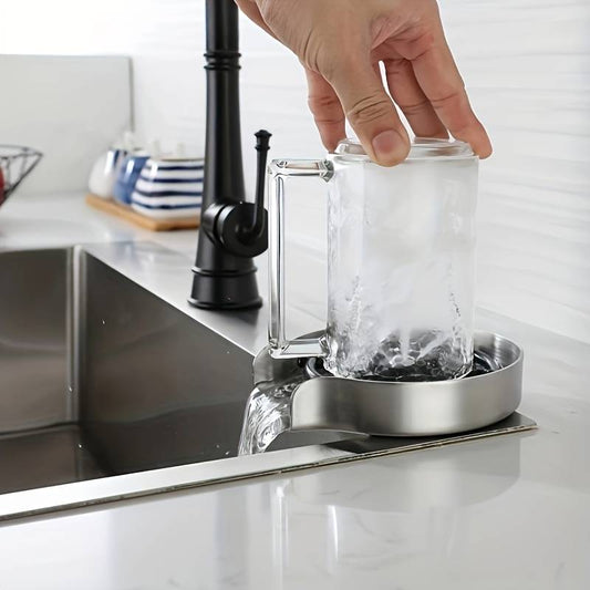 Glass Rinser for Sink - Automatic Quick Clean